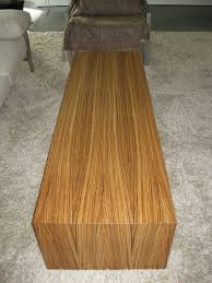 Custom made exotic zebra wood coffee table one of a kind, clean, sleek lined modern zebra wood coffee table. Zebrawood Coffee Table Zebra Wood Coffee Table Table