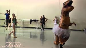 T Rex Dancing Ballet Youtube