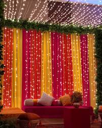 Quirky Diy Decor Ideas For A Colourful Mehndi Ceremony In 2020 Mehndi Decor Wedding Design Decoration Wedding Entrance Decor