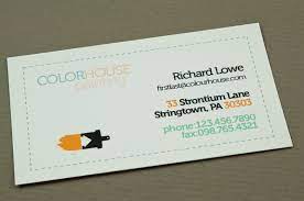 Create a business card design or upload an existing one and see how. Painting Company Business Card Template Inkd