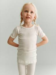Kids' organic merino wool long johns in Black - $39.99 - Dilling