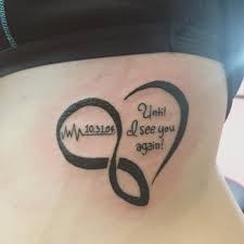 Page with 31 different designs / fonts style for the love word name heart. 36 Heart Tattoos With Words