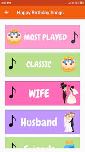It's that time of year again, let somebody know your thinking about them on their special day by sending them a free happy birthday song. Happy Birthday Songs Mp3 For Android Apk Download