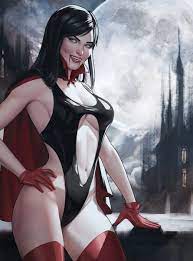 Fantasy Female Vampire Sexy Hot Big Boobs Cleavage A4 Poster | eBay