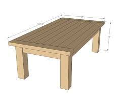 Its made of construction lumber (yes, 2x4s!) and the plans are easy to follow. Basic Coffee Table Plan Coffee Table Woodworking Plans Woodworking Coffee Table Coffee Table Plans