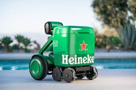 Credit to greg powell for the original idea. Heineken Made A Beer Cooler Robot That Follows You Around Ubergizmo