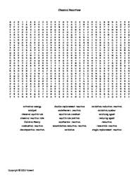 chemistry word search teaching resources teachers pay teachers