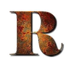 B is the letter of the alphabet. Rust Scratches Page 1 Lettering Alphabet Letter R Rust