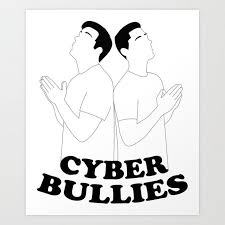 Tmg Cyberbullies Art Print By Vale X Small Print Floor Murals Art Prints