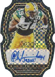 43 (2175th overall since 1960) high school: 2017 Select Football Signatures Black Prizm Die Cut Kabeer Gbaja Biamila Beckett News