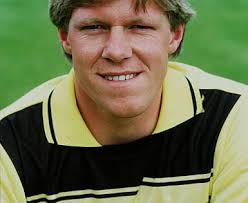 England goalkeeper Nigel Spink in 1983.