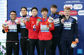China's Wang Zongyuan, Chen Yuxi win 4th straight world diving synchro  titles