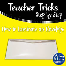 Cover the pouch with the second tea towel. How To Laminate An Envelope A Turn To Learn
