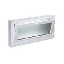 United Series 4800 32 In X 12 In 4800 Series Tilting Vinyl Double Pane Replacement Basement Hopper Window Finishing Basement Basement Windows Windows And Doors
