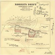 Chard Map Rorke S Drift Map Zulu