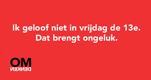 Check spelling or type a new query. Omdenken On Twitter Vrijdag De 13e