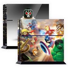 Se mejoró el silenciamiento de la música del juego si alguna aplicación. Premium Elaborated Skin Decal Stickers For Playstation 4 Ps4 Lego Marvel 01 Popskinkorea Lego Marvel Playstation 4 Ps4 Playstation 4