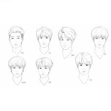 Bts Face Study Bts Drawings Drawings Easy Drawings bts face study bts drawings drawings