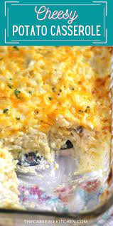Cheesy Potato Casserole Holiday Recipe In 2021 Shredded Hashbrown Recipes Hashbrown Recipes Cheesy Potatoes Recipe