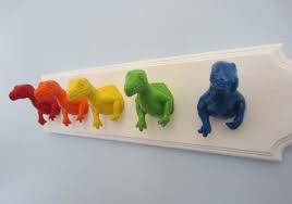 New pineapple single switch plate price $7.99 quick view. Upcycled Toy Wall Peg Rack With Rainbow Dinosaur Clothes Hooks Crafts Kids Room Dinosaur Room