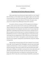 Catholic Memorial School Annual Report 2010-2011