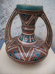Ancien Vase Maroc Ceramique Berbere Afrique Du Nord Signe As Susi Sous Ebay Maroc Vase Ceramique