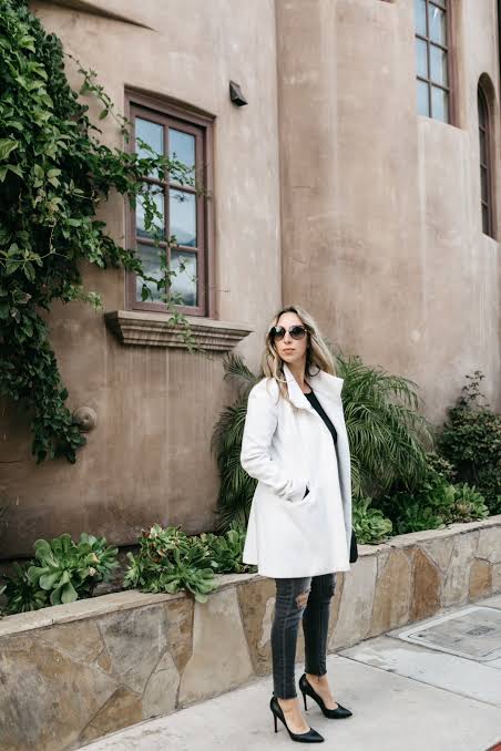 How to Style a White Winter Coat This Season |