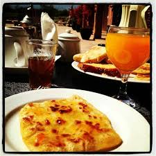 Moroccan Msemen With Honey Accompanied With Mint Tea Is The Best Snack Ever Moroccan Food Moroccan Breakfast Recipes