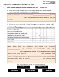 .beberapa projek reka bentuk yang lebih kecil. Ficha Online De Reka Bentuk Dan Teknologi Para Tingkatan 1