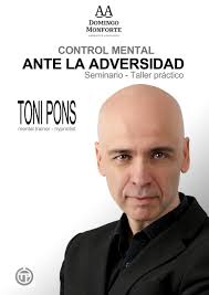 Toni Pons impartirá una sesión de control mental al equipo de Domingo  Monforte Abogados Asociados