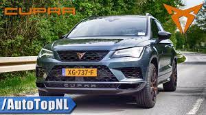 At the back, the quad round exhaust tips might not make it to production taking into account seat's leon cupra models have two oval finishers and it would be kind of weird for the. Cupra Ateca 2 0 Tsi 4drive 300hp Exhaust Sound Revs Onboard By Autotopnl Youtube