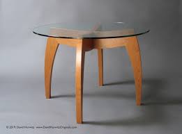 Black silver round glass top dining table and chair set modern furniture metal oozing sleekness and boasting futuristic form, this handsome dining set may occur highly welcome in a modern dining room. Small Modern Dining Table With 42 Round Glass Top Cherry Dinig Table