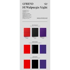 + my girls ver.) & ktown4u preorder benefit . Gfriend Walpurgis Night Weverse Ktown4u Aladin K Wave On Carousell