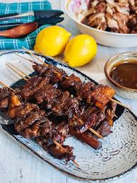Check spelling or type a new query. Filipino Skewered Pork Bbq Recipe Amiable Foods