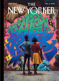 The New Yorker Cover December 2 2019 By Kadir Nelson The New Yorker Street Art Artists Funny Art