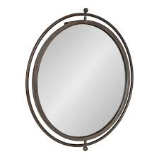 Round wall mirrors also come in different sizes and form such as rectangle, round and square. 21 Baron Round Wall Mirror Silver Kate Laurel All Things Decor Target