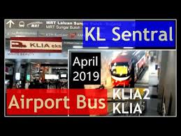Buy express bus ticket from kl sentral to klia2. 2019 April Kl Sentral Station Klia Klia2 Airport Bus Terminal 1 52 Youtube