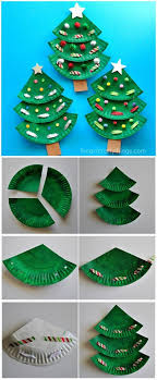 Paper Plate Christmas Tree Craft Large Christmas Cards Christmas Cards Kids Xmas Crafts