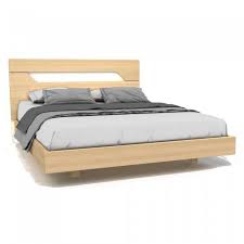 Hochwertiges bett in erlefarben, natur lackiert. Cr 01 Bett Ohne Kanten Skandinavischer Stil Ns Mobiliario Tentation