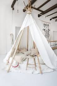 Solid wooden frame assembles with simple plastic connectors and an upper cloth tie. 25 Indoor Tents Ideas Indoor Tents Indoor Tent