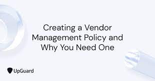 A vendor risk assessment checklist is a tool used by procurement officers to assure vendor compliance with regulatory requirements such as data privacy, due diligence, and security risks. Creating A Vendor Management Policy And Why You Need One Upguard