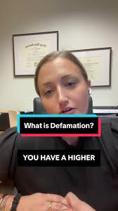 What os Defamation? #defamation #law #lawyer #attorney #lawyersoftiktok  #lawyertiktok #attorneysoftiktok