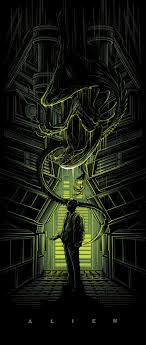 Dan Mumford And Mike Mahle Alien Day Posters From Galerie F Aliens Movie Alien Artwork Alien Art