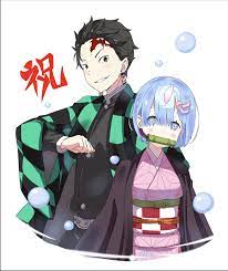 subarou and remuko anime anime crossover kawaii anime