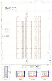 Without the proper layout and design of your distribution center, no matter the square footage, you will face capacity. Warehouse Design Pallet Rack Layouts Http Www Akequipment Com Warehouse Layout Design Mn Html Layout Design Warehouse Layout Warehouse Design