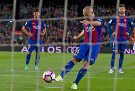 Argentian has left fc barcelona after eight seasons. Javier Mascherano Finally Ends His Barcelona Goal Drought After Over 300 Games For The Nou Camp Side