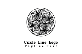 Download Circle Line Logo Vector Graphic By Yuhana Purwanti Creative Fabrica Yellowimages Mockups