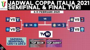 Hasil coppa italia tadi malam. Jadwal Coppa Italia 2021 Live Tvri Malam Ini Terbaru Inter Vs Milan Juventus Vs Spal Youtube