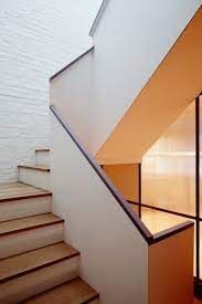 Grt Architects Creates Fluted Glass Stairwell For Skinny Brooklyn Townhouse In 2021 Renovation Architecture Stairs Design Staircase Design
