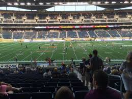 investors group field section 131 home of winnipeg blue